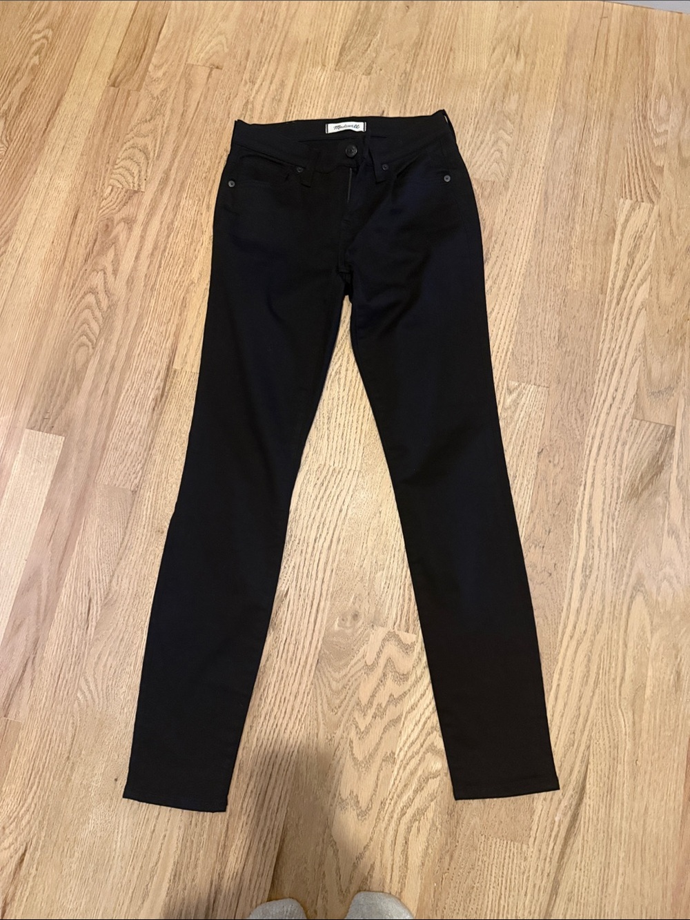 Madewell Black Skinny Jeans